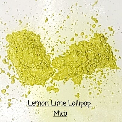Lemon Lime Lollipop Mica LIP SAFE