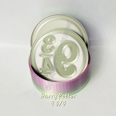 Harry Potter 9 3/4 Aroma Bead Freshie Solid Shampoo Bath Bomb 3D Mold