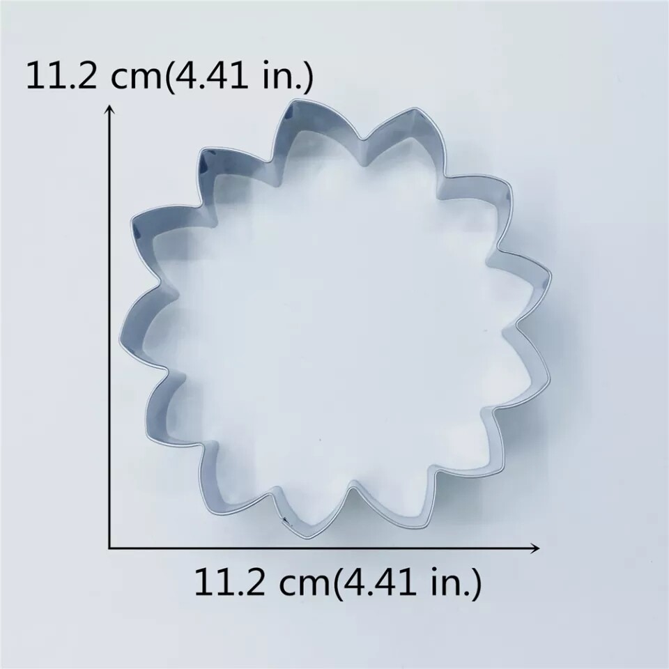 Sunflower Cookie Cutters Mold