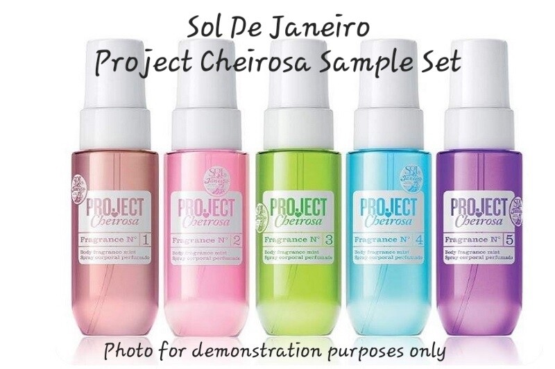 PROJECT CHEIROSA Sol de Janeiro TYPE Fragrance Oil 5-Scent Sampler Set