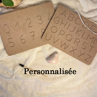 Planche de traçage réversible personnalisée