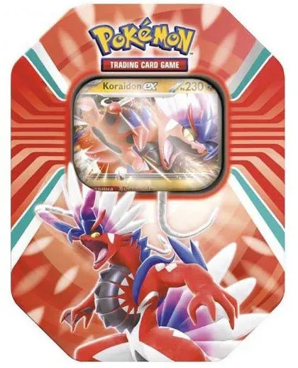 POKEMON TIN DA COLLEZIONE LEGGENDE DI PALDEA: KORAIDON-EX ITA