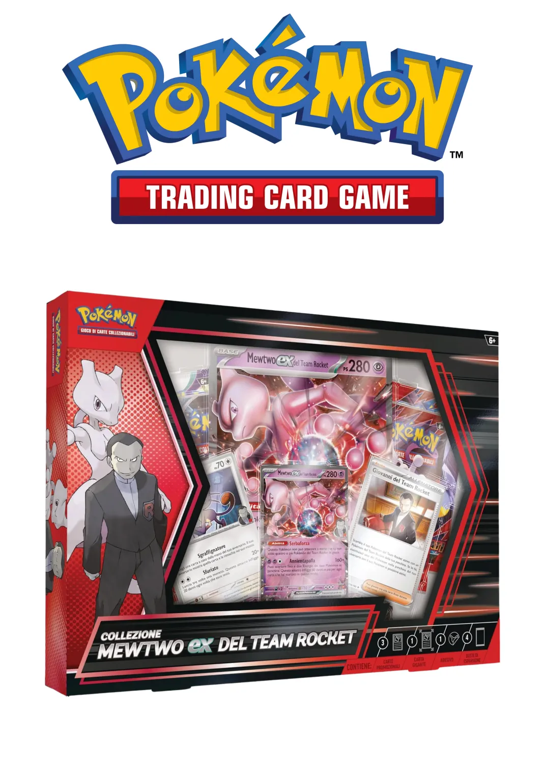POKEMON COLLEZIONE MEWTWO EX ITA