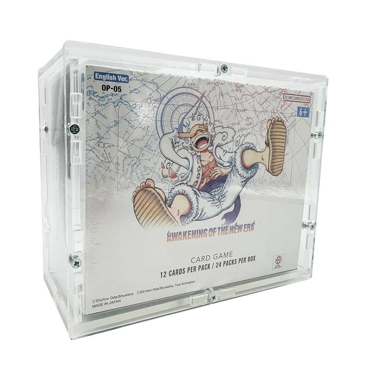 COVER PROTETTIVA RIGIDA IN PLEXIGLASS PER BOX ONE PIECE ENG (OP)