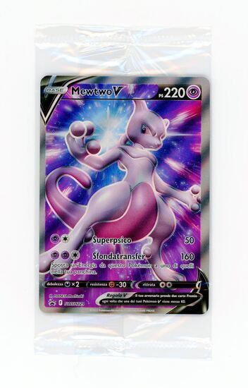 POKEMON MEWTWO PROMO SEALED ITA