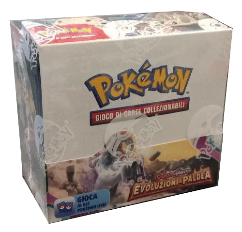 POKEMON DISPLAY EVOLUZIONI A PALDEA ITA