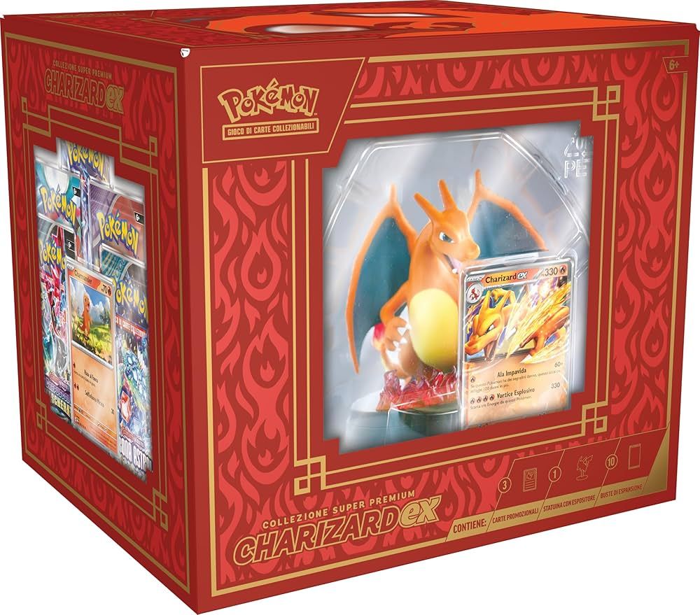 POKEMON COLLEZIONE SUPER PREMIUM CHARIZARD EX