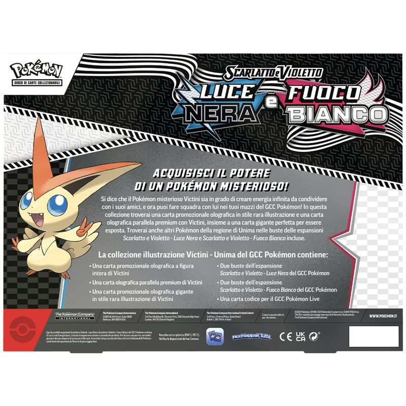 POKEMON COLLEZIONE ILLUSTRAZIONE VICTINI ITA