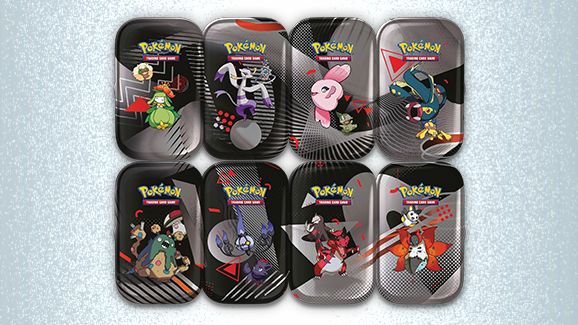 POKEMON MINI TIN BIANCO E NERO SCATOLA SINGOLA ITA