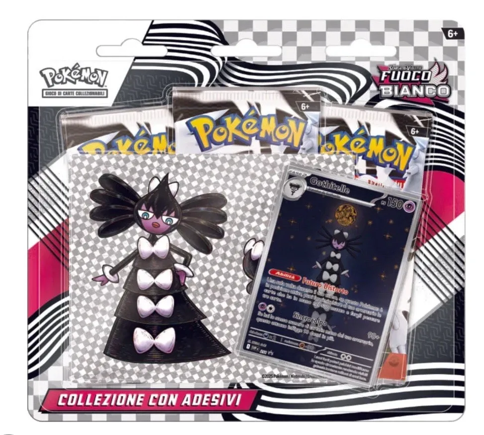 POKEMON COLLEZIONE CON ADESIVO GOTHITELLE ITA