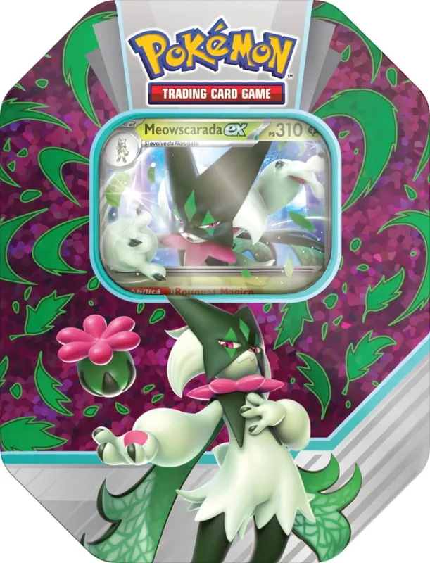 POKEMON TIN DA COLLEZIONE DI MEOWSCARADA EX ITA