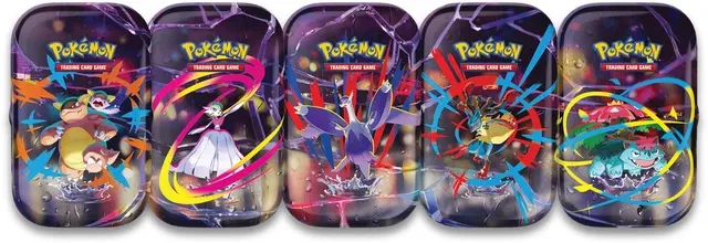 POKEMON MINI TIN DA COLLEZIONE MEGAEROI ITA