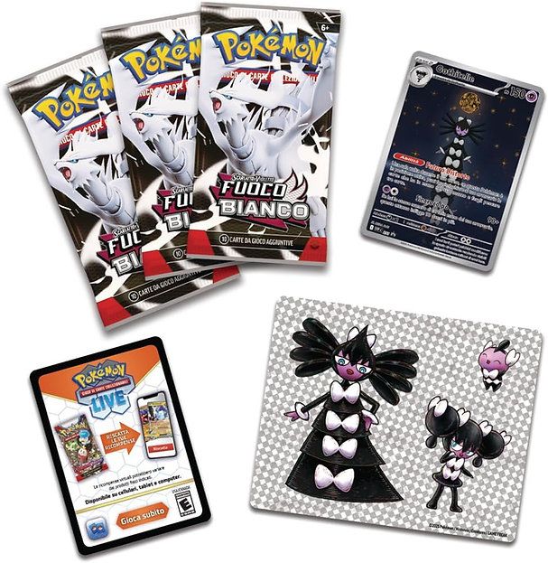 POKEMON COLLEZIONE CON ADESIVO GOTHITELLE ITA