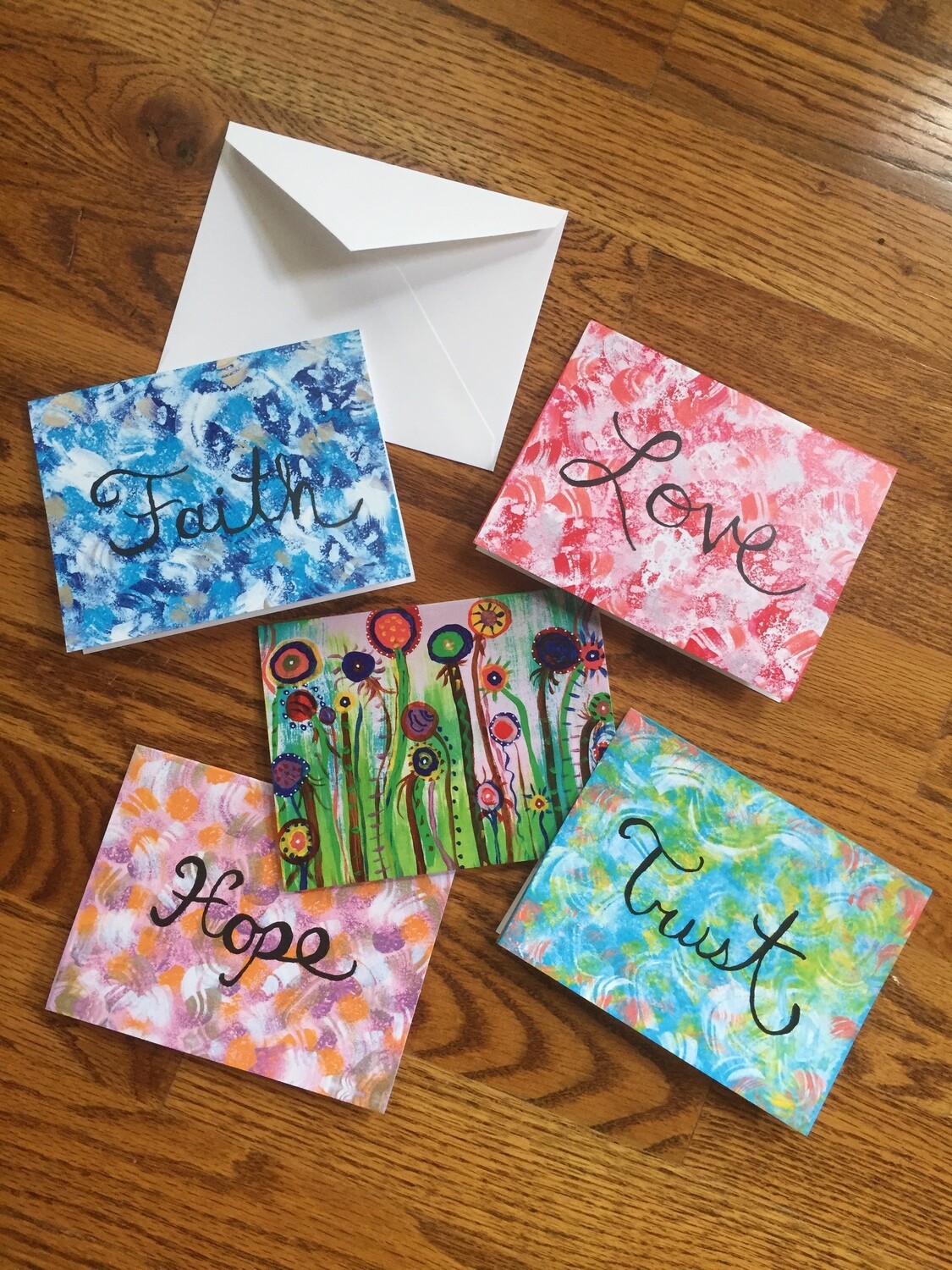 Positive Word Notecards