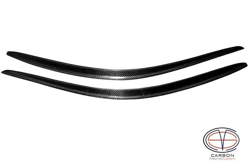 Manufacturing defect - NO RETURN - Window Wind - Rain Deflectors from Carbon Fiber for TOYOTA Celica  ST 182, ST 183, ST 185 GT4