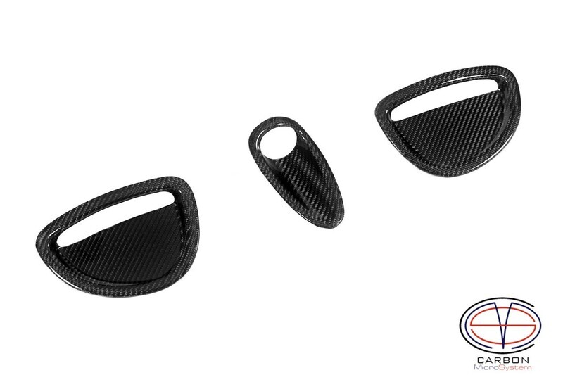 Inserts in GT4 hood from Carbon fiber for TOYOTA Celica ST205