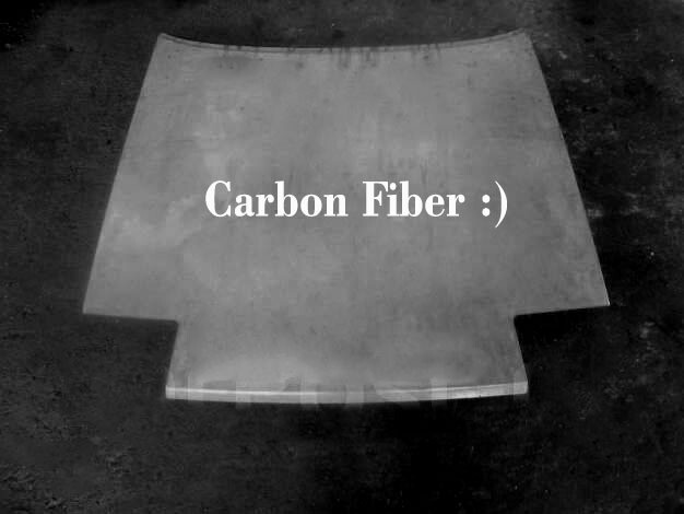 Hood (standard non-vented version) from Carbon Fiber for TOYOTA Celica  St16 (Group purchase to start production)