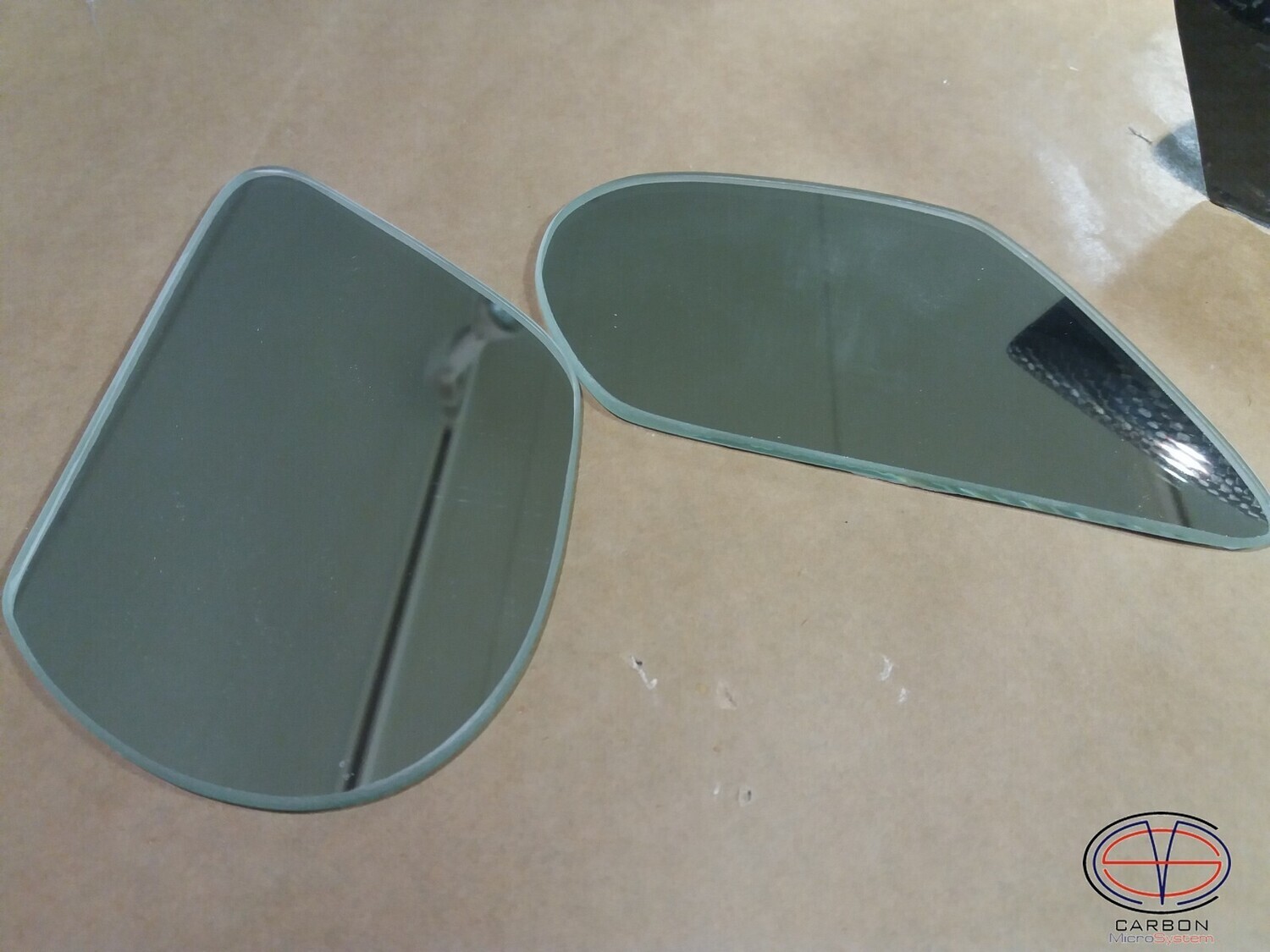 Replacement mirror for TTE mirrors