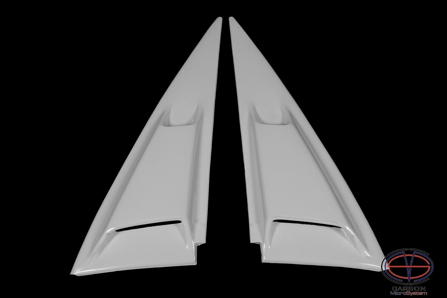 Rear Lower Quarter Window panel BARS2FAST from Fiberglass for TOYOTA Celica T23