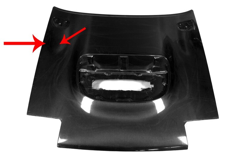 Manufacturing defect - NO RETURN - Hood CS from Carbon Fiber for TOYOTA Celica  St16
