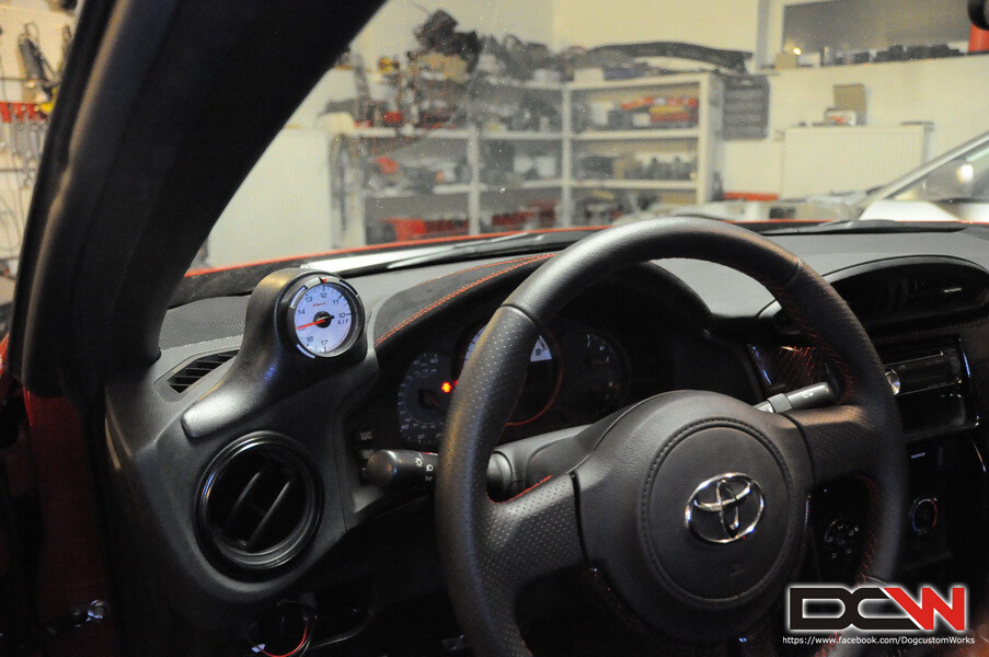CLIP ON Gauge Holder Pillar Pod – Toyota 86 / Subaru BRZ – 52mm 60mm 2 Inch