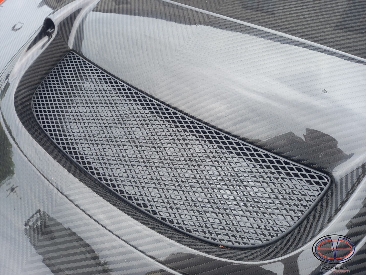 Rain guard from Carbon Fiber for TOYOTA Celica ST185 CS hood