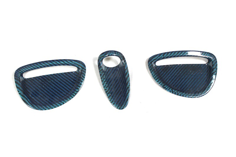 Manufacturing defect - NO RETURN - Inserts in GT4 hood from Blue Carbon fiber for TOYOTA Celica ST205