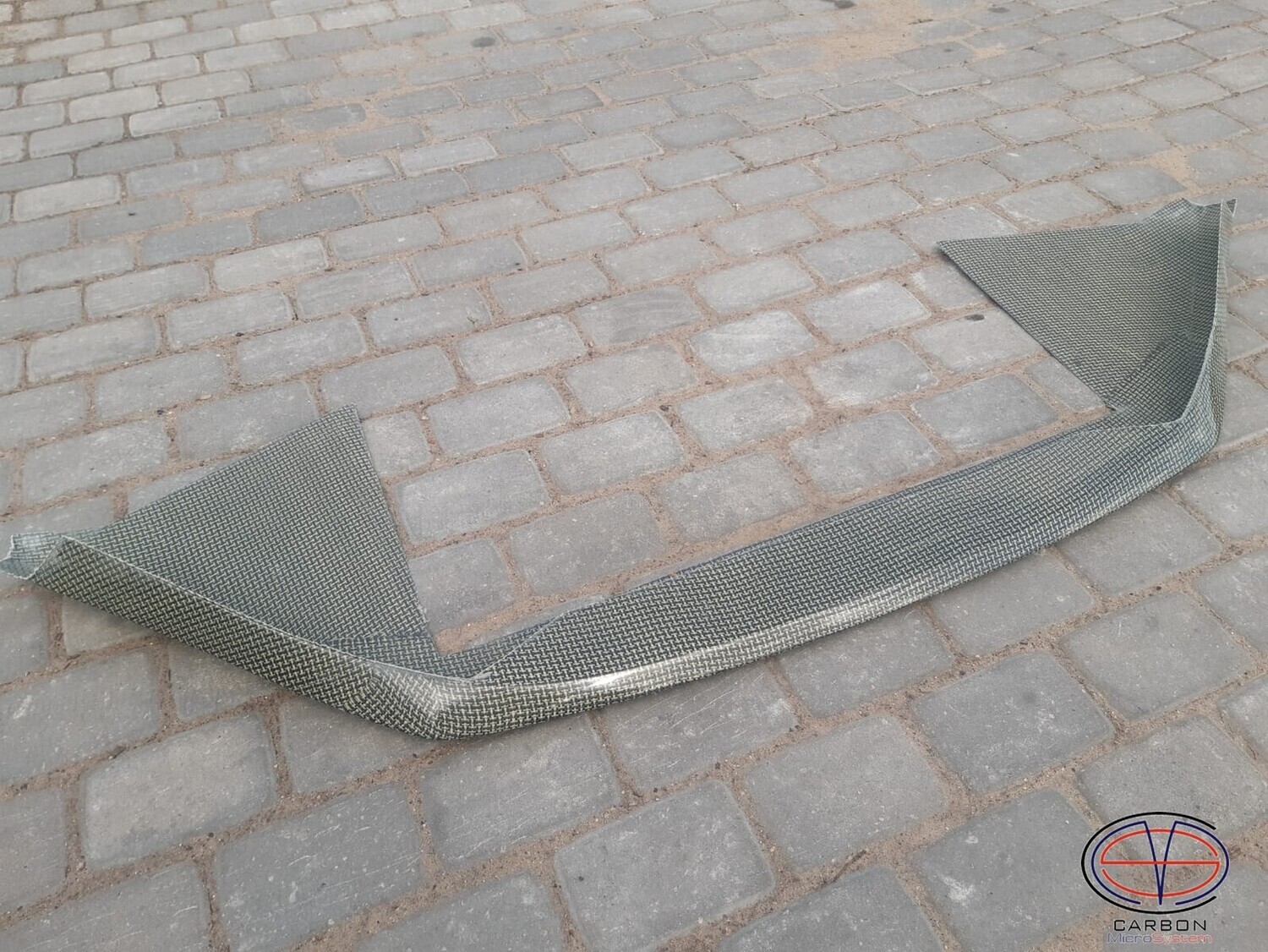 Bumper guard for Škoda FABIA Rally2 from Carbon-Kevlar