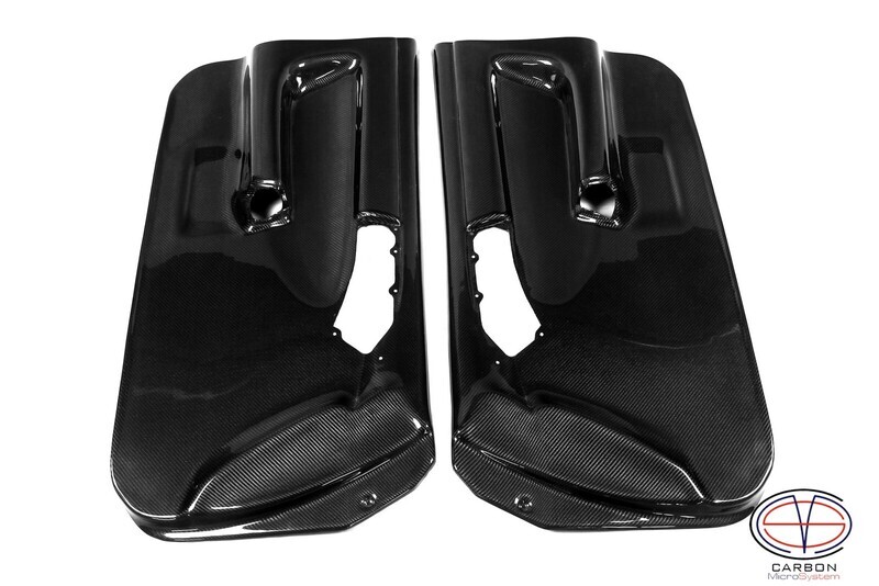 Door cards for Toyota Celica st18 from Carbon Fiber