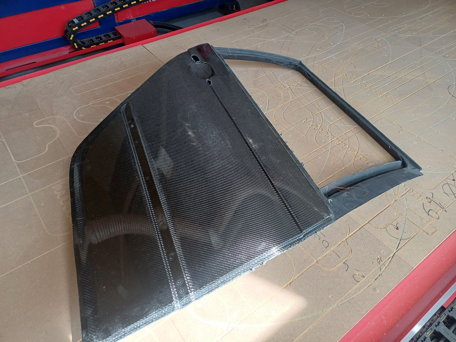 Rear Doors for BMW 3series E46 touring from Carbon Fiber