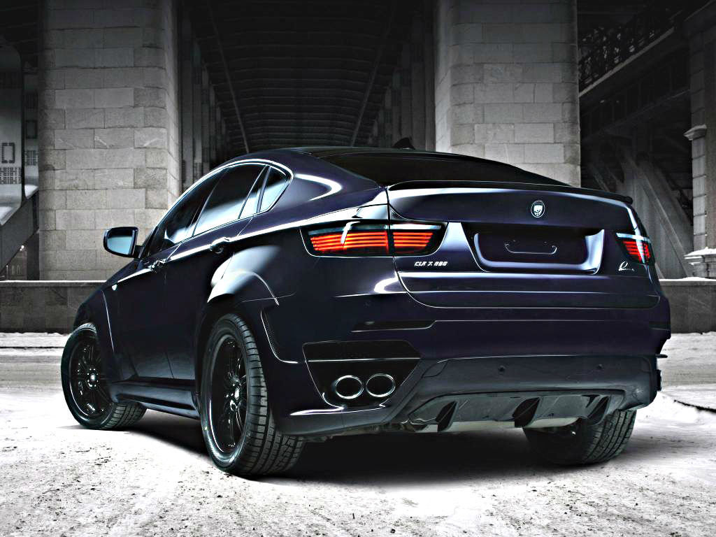 Rear diffuser from Carbon fiber for BMW X6 E71