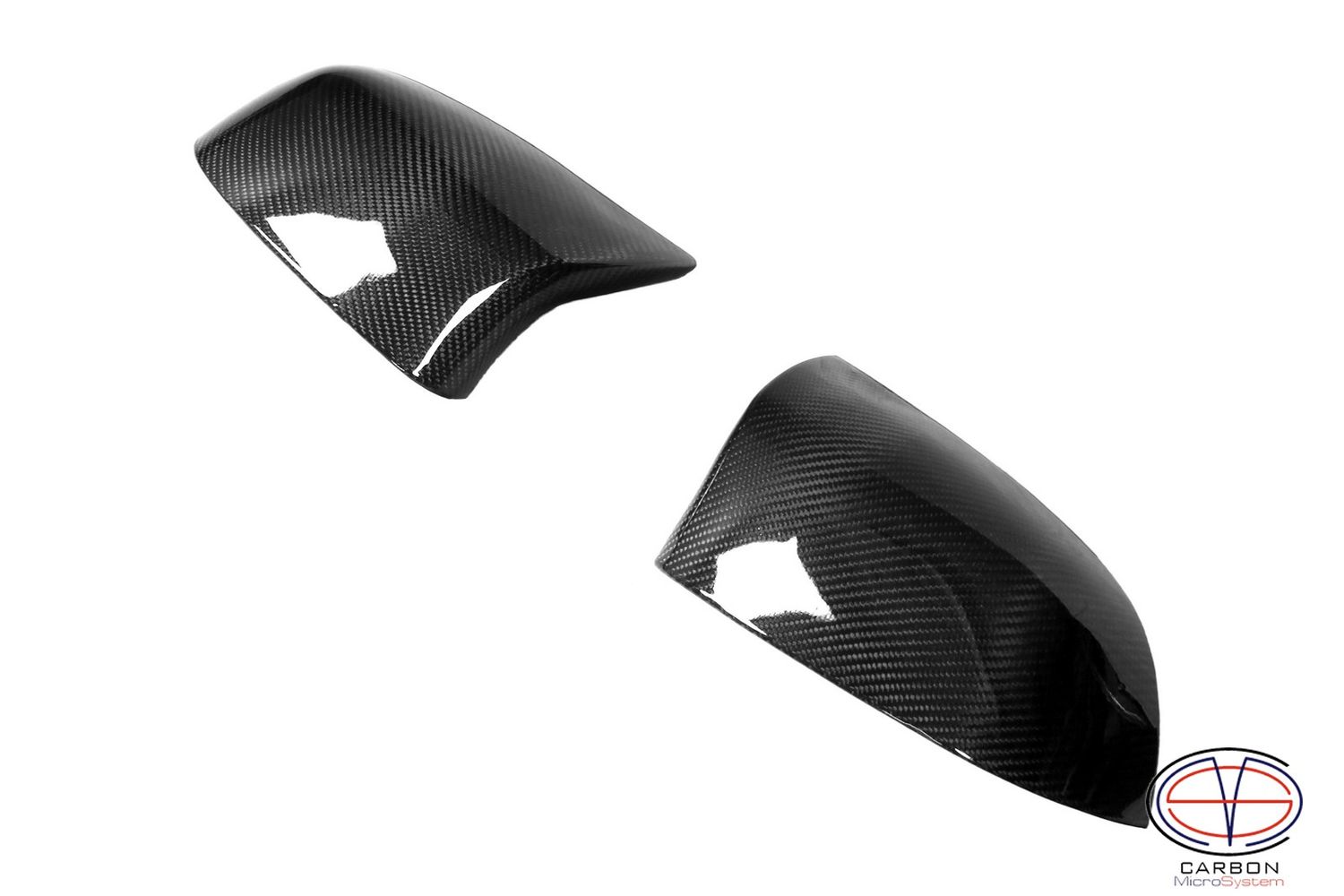 Mirror covers from Carbon Fiber for BMW X5 F15 - For normal mirrors M look