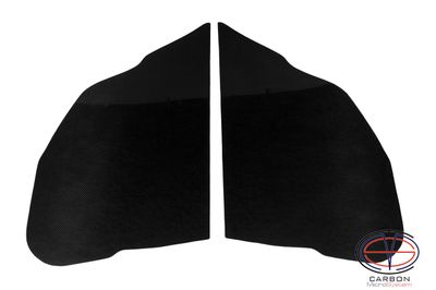 Rear Door cards (flat) for BMW E46 Touring from Carbon Fiber