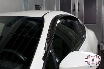 Window Wind - Rain Deflectors from Carbon Fiber for TOYOTA GT86, Subaru BRZ, Scion FR-S