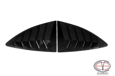 Rear Lower Quarter Window panel from Сarbon fiber for Toyota GT86, Subaru BRZ, Scion FR-S