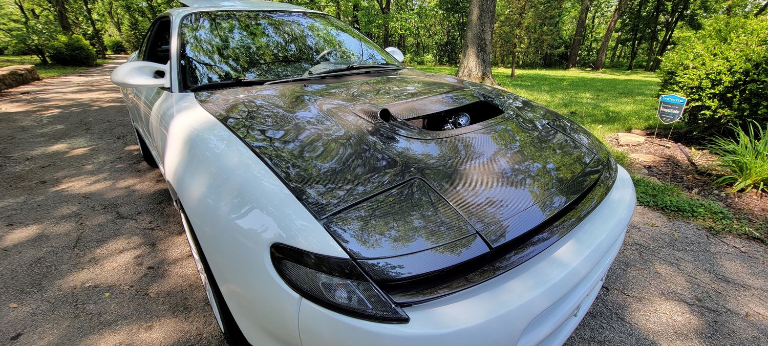 Headlight cover from Carbon Fiber for TOYOTA Celica  ST18 GT4