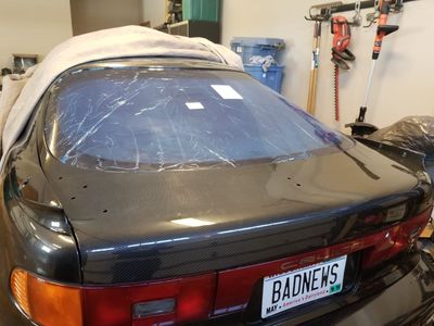 Rear Hatch from Carbon Fiber for TOYOTA Celica  St18