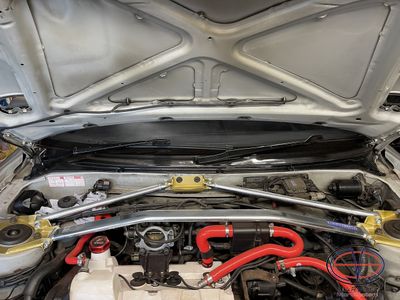 Wiper cowl from Carbon Fiber for TOYOTA Celica  ST 202, ST 205 GT4