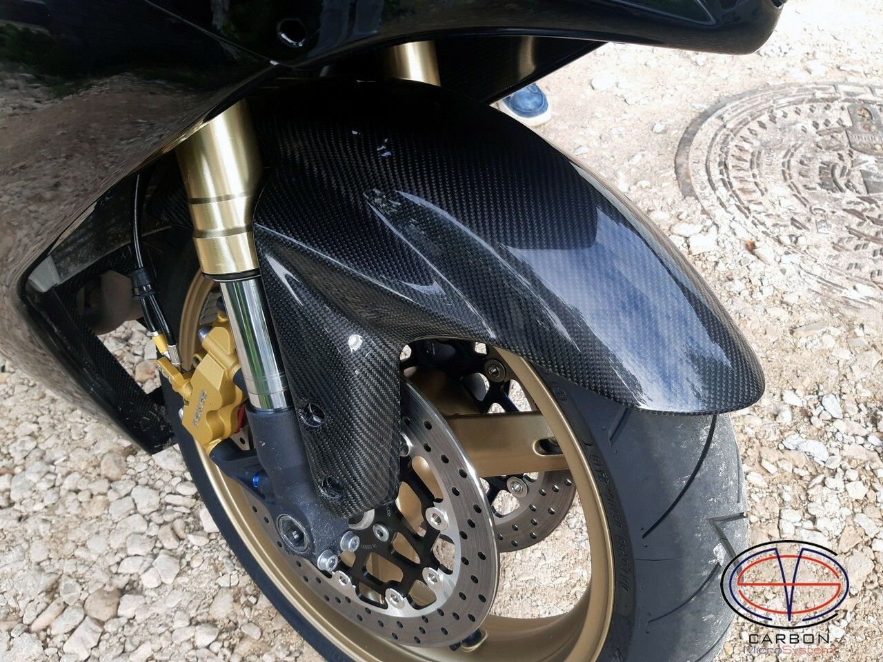 Front fender from Carbon Fiber Suzuki GSX-R600 GSX-R750