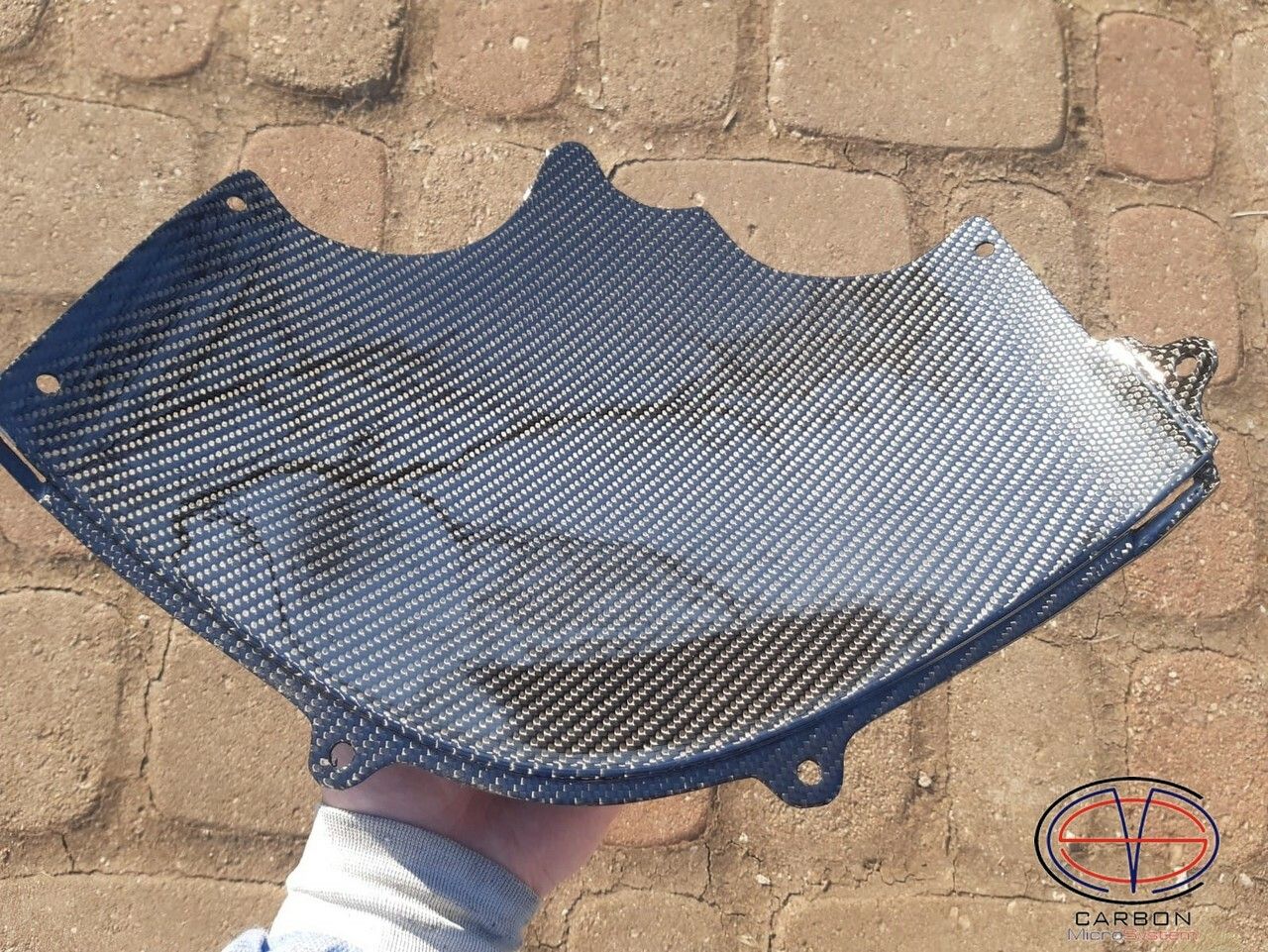 Panel under the headlight from Carbon Fiber Suzuki GSX-R600 GSX-R750