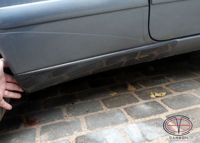 Side skirts from Carbon Fiber for TOYOTA Celica ST185 GT4