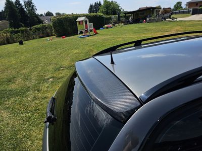 Rear Spoiler for BMW 3 E46 Touring from Carbon Fiber