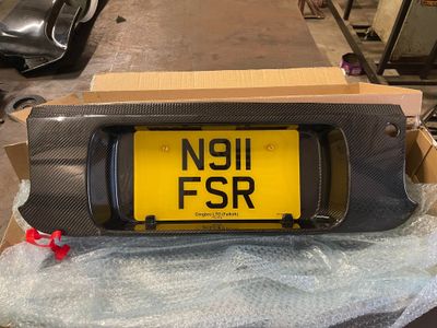 Number plate panel from Carbon Fiber for TOYOTA Celica ST202, ST205, GT4