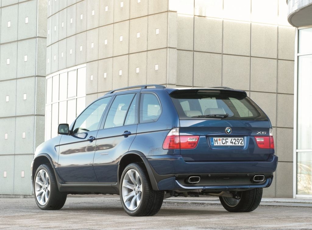 Rear diffuser from Carbon fiber for BMW X5 E53