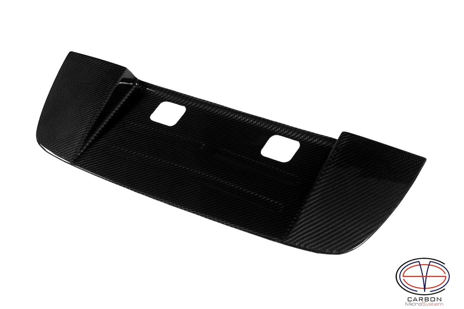 Short number plate panel surround from Carbon Fiber for Lexus GS300, Aristo jzs161