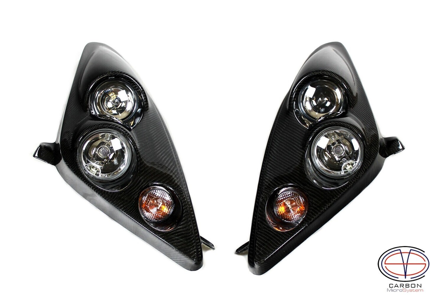 Headlights TRD SportM for Toyota Celica t23 from Carbon Fiber, Delivery option: With Hella modules