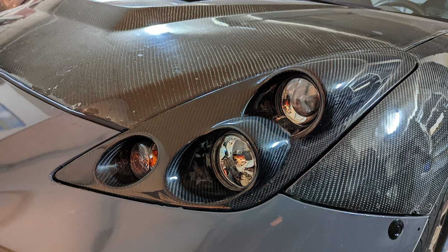 Headlights TRD SportM for Toyota Celica t23 from Carbon Fiber