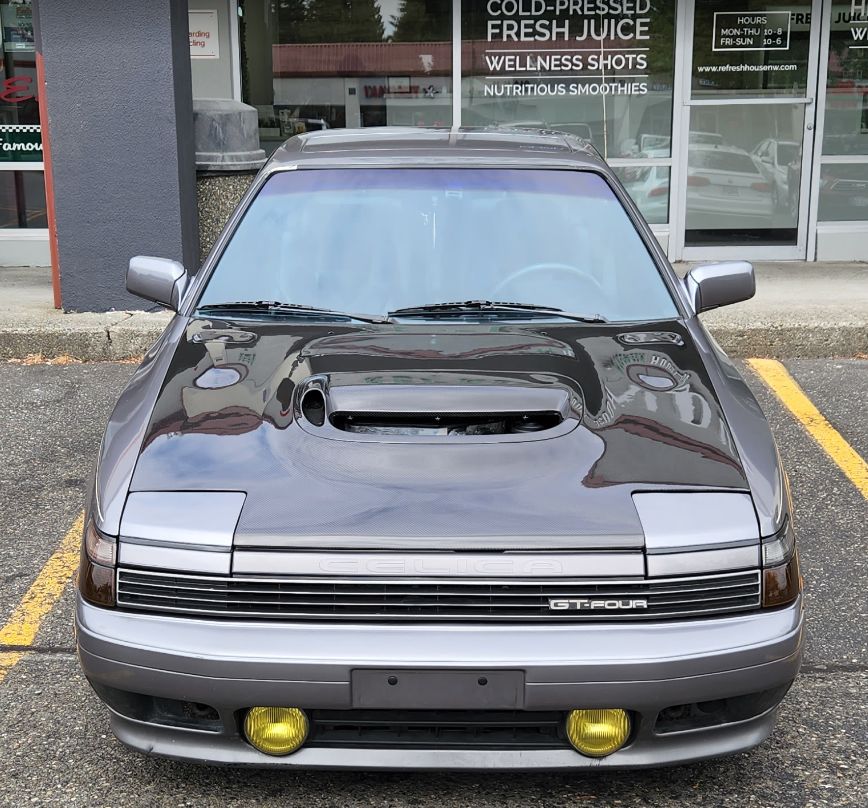 Hood CS from Carbon Fiber for TOYOTA Celica  St16