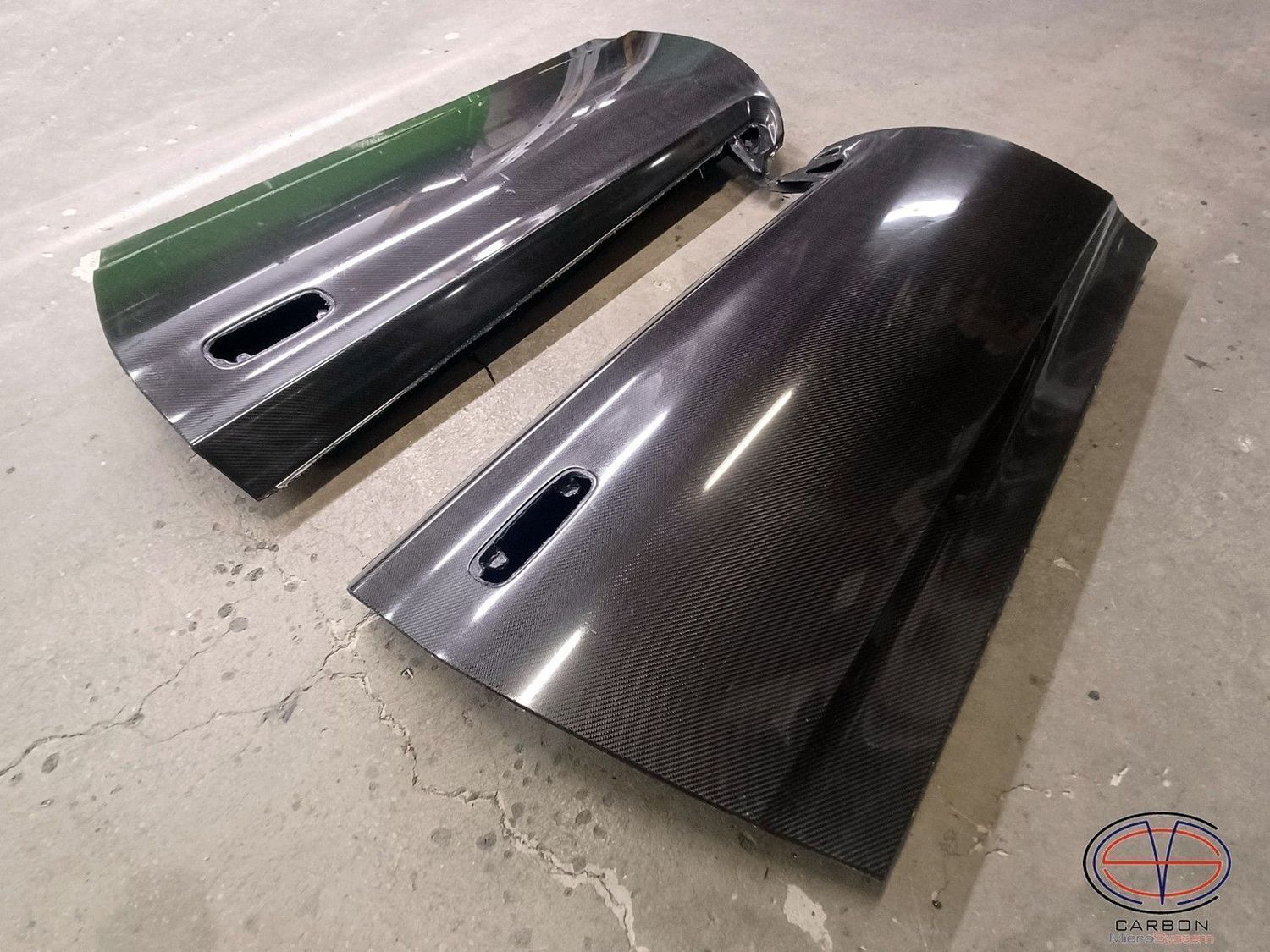Doors for Toyota Celica T23 from Carbon Fiber