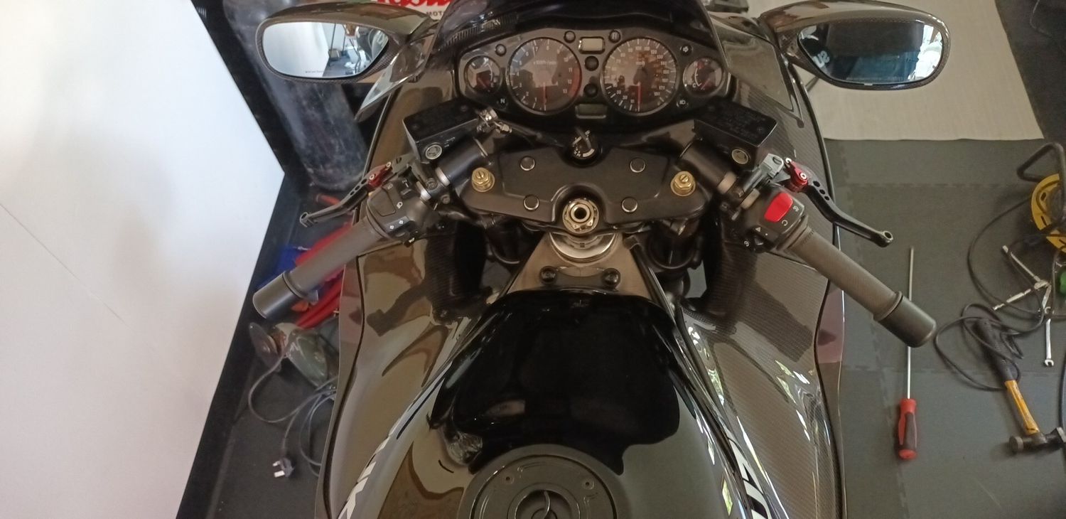 Dash Panel Fairings Set from Carbon Fiber Suzuki GSX1300 R Hayabusa